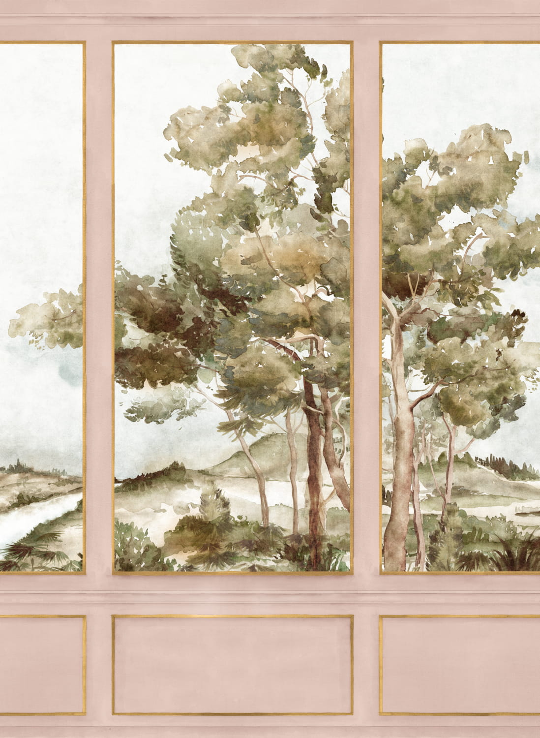 Wandbild Damaskus View - Peach