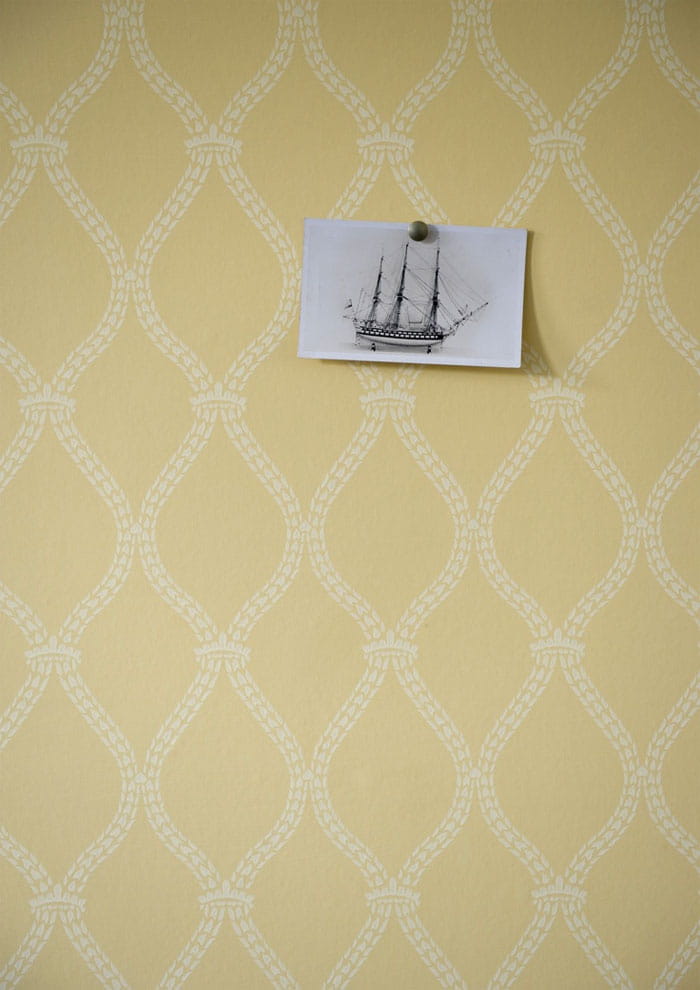Wallpaper Crivelli Trellis - Dorset Cream/ House White
