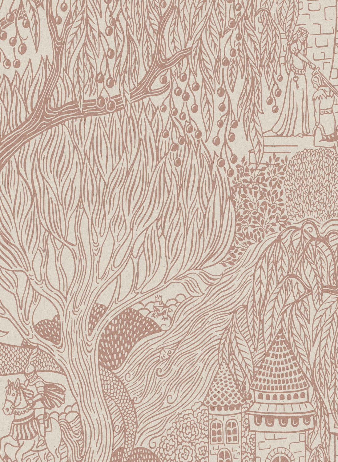 Wandbild Kingdom of the Willow Grand - 9763W