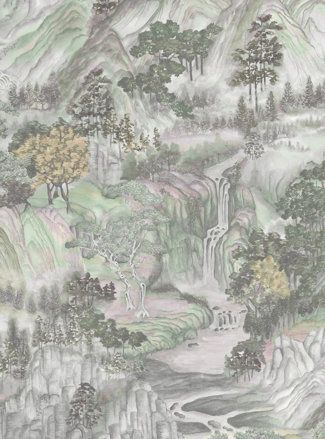 Tapete Mountainscape - Iridescent