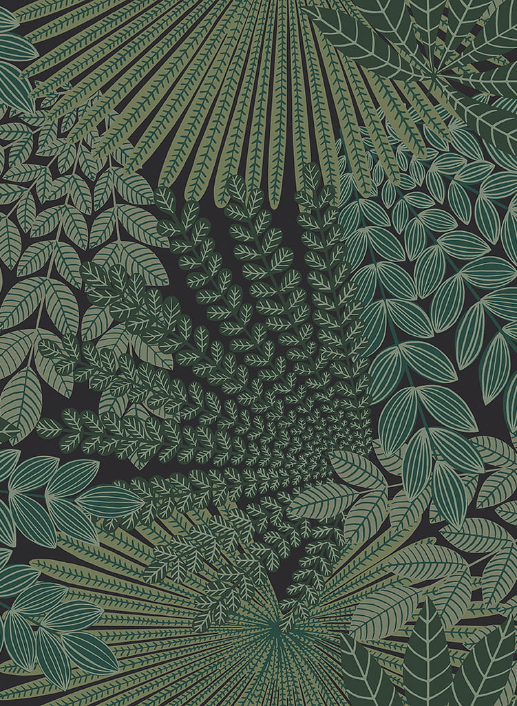 Tapete Velvet Leaves - 2263
