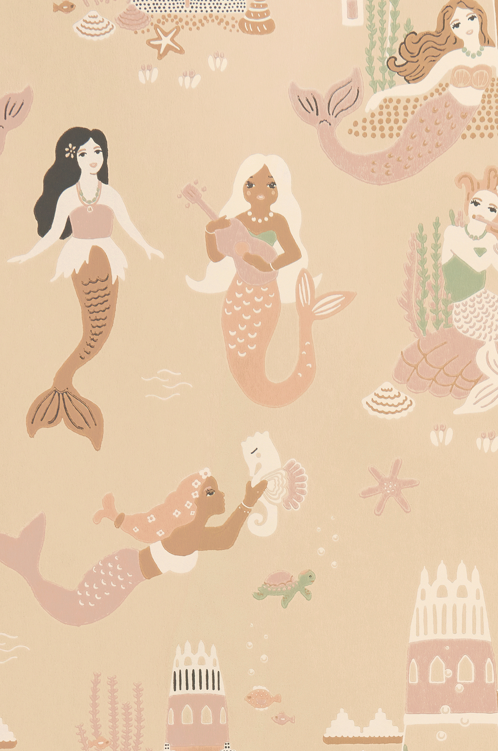 Tapete Mermaid Reef - Sandy Beige
