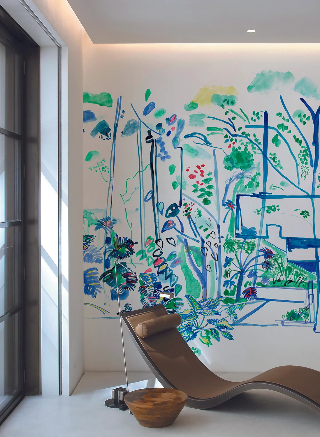 Wandbild Casa Tropical