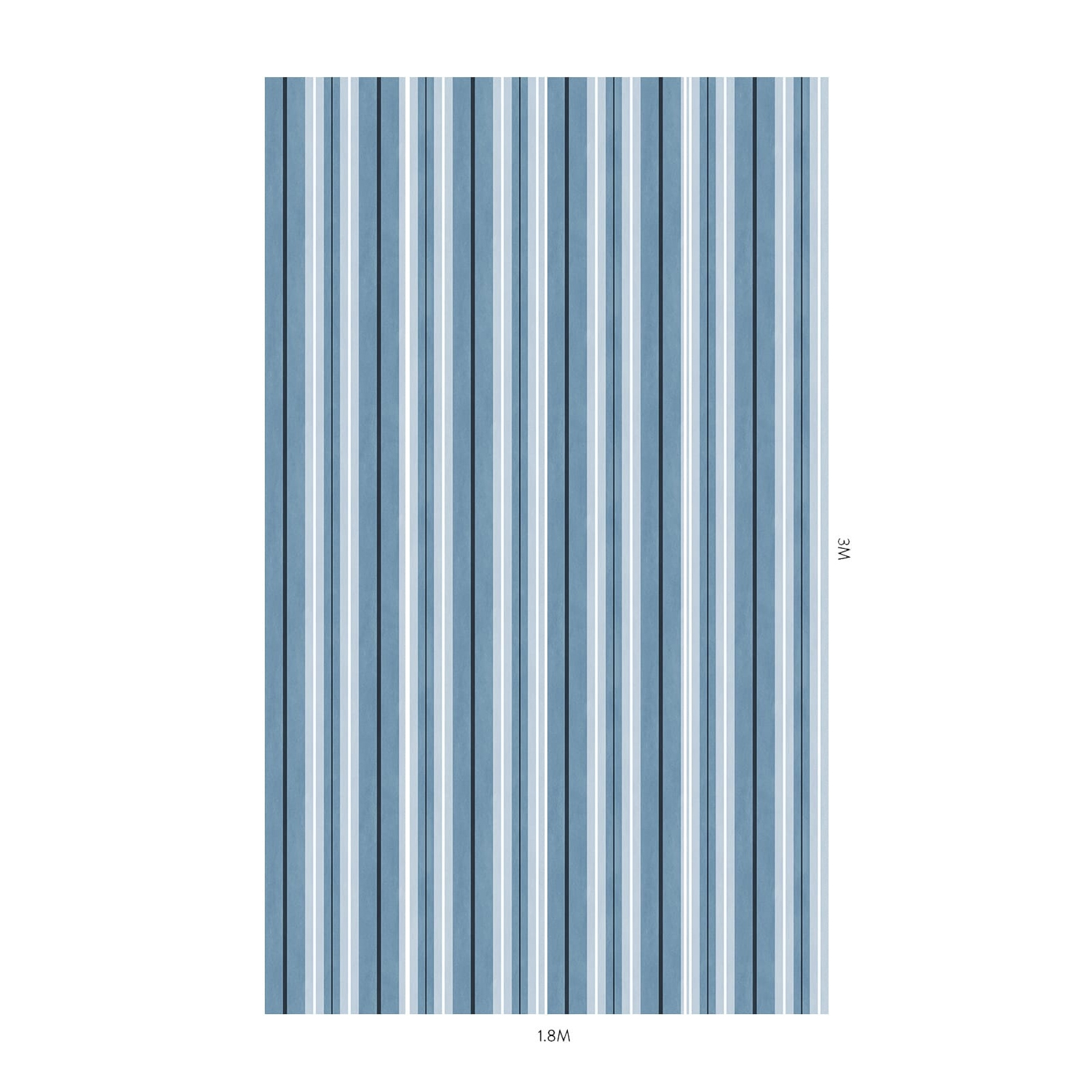 Tapete Lauriston Stripe - Sky