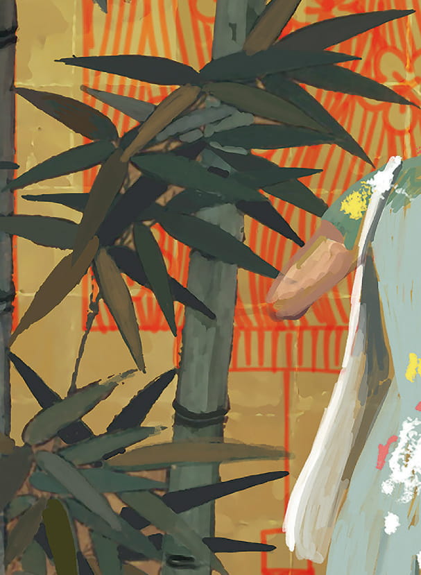 Wandbild Un Conte Fantastique - Panel 2
