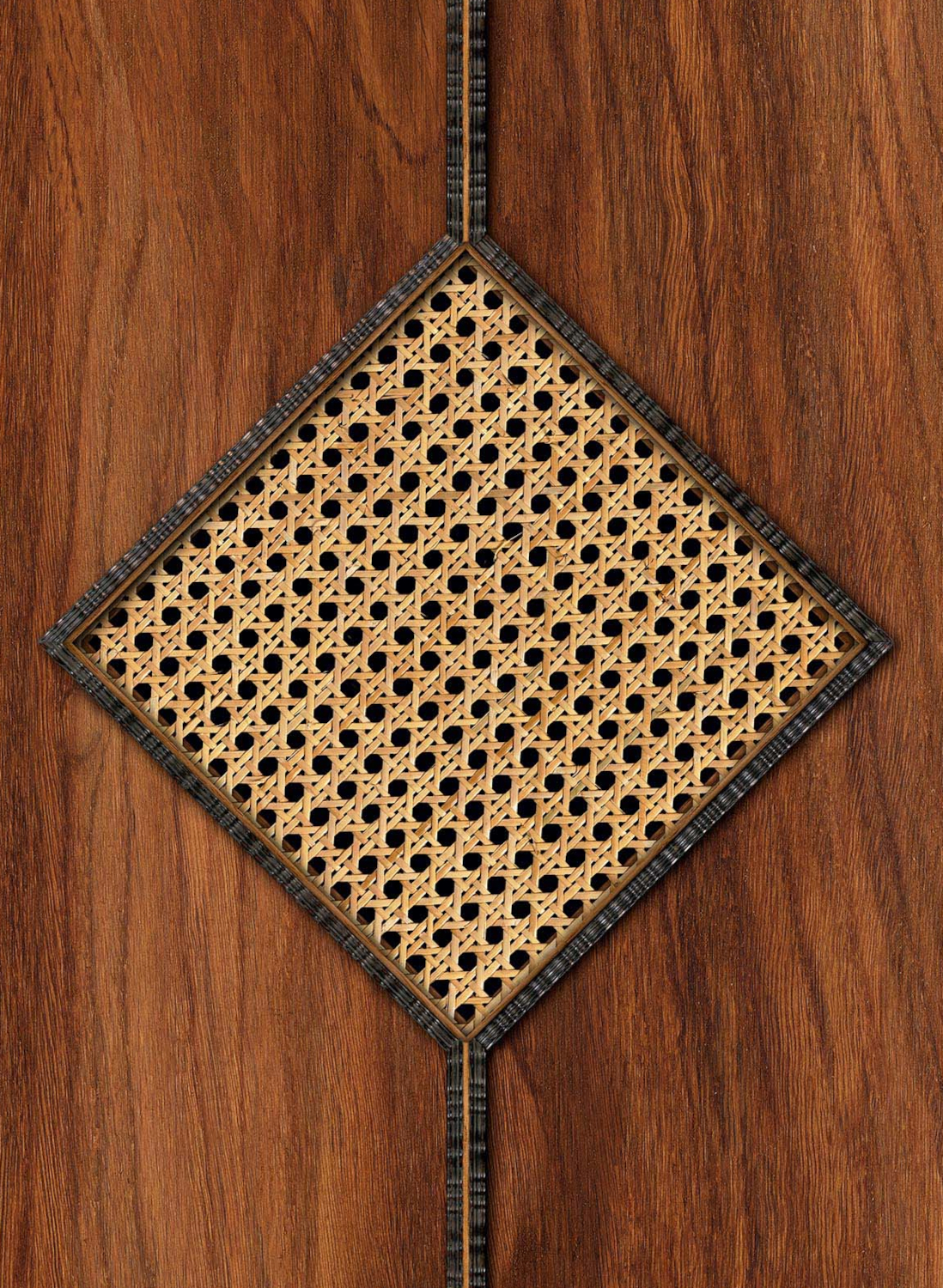 Tapete Diamond Webbing - Mahogany