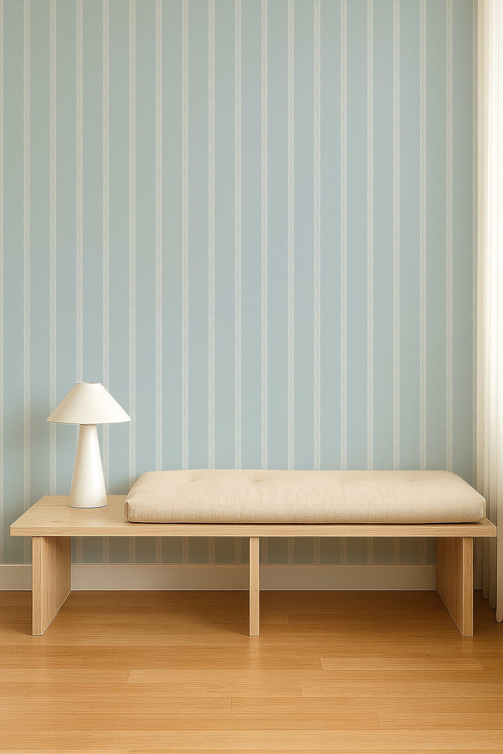 Tapete Harvest Stripe - Cornflower