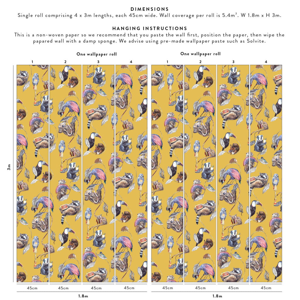 Wallpaper Hackney Empire - Ochre