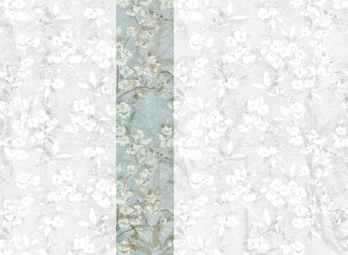 Wandbild Momo - Sky Blue Panel 3