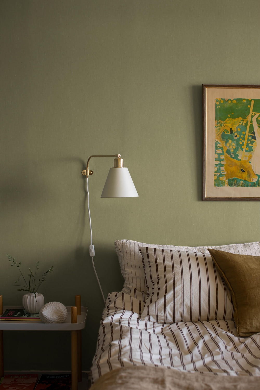 Tapete Linen - Fresh Olive