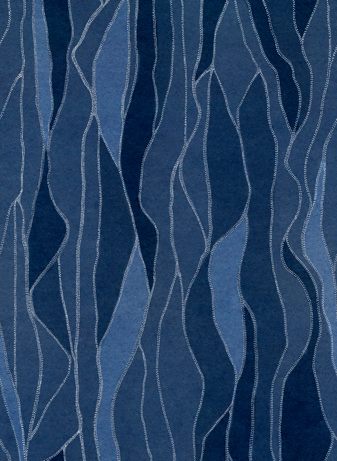 Tapete Collage - Lapislazuli