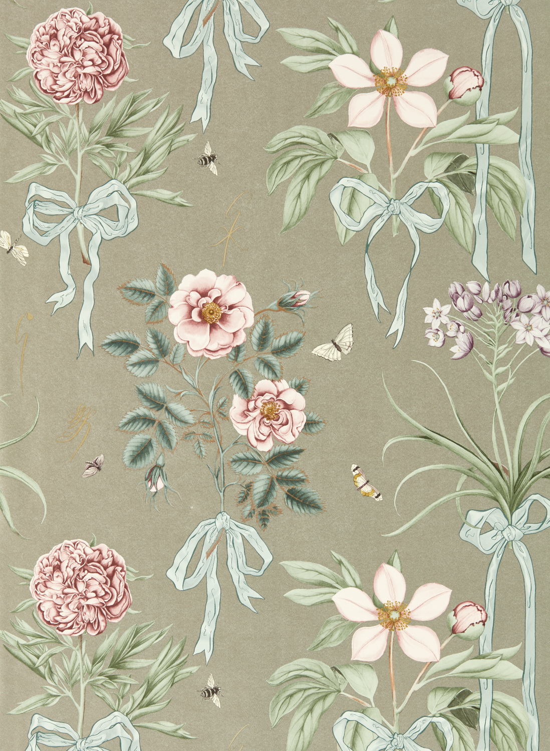 Tapete Cupids Beau - Florin/ Madder