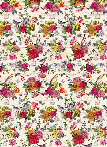 Tapete Flowers - Multicolor