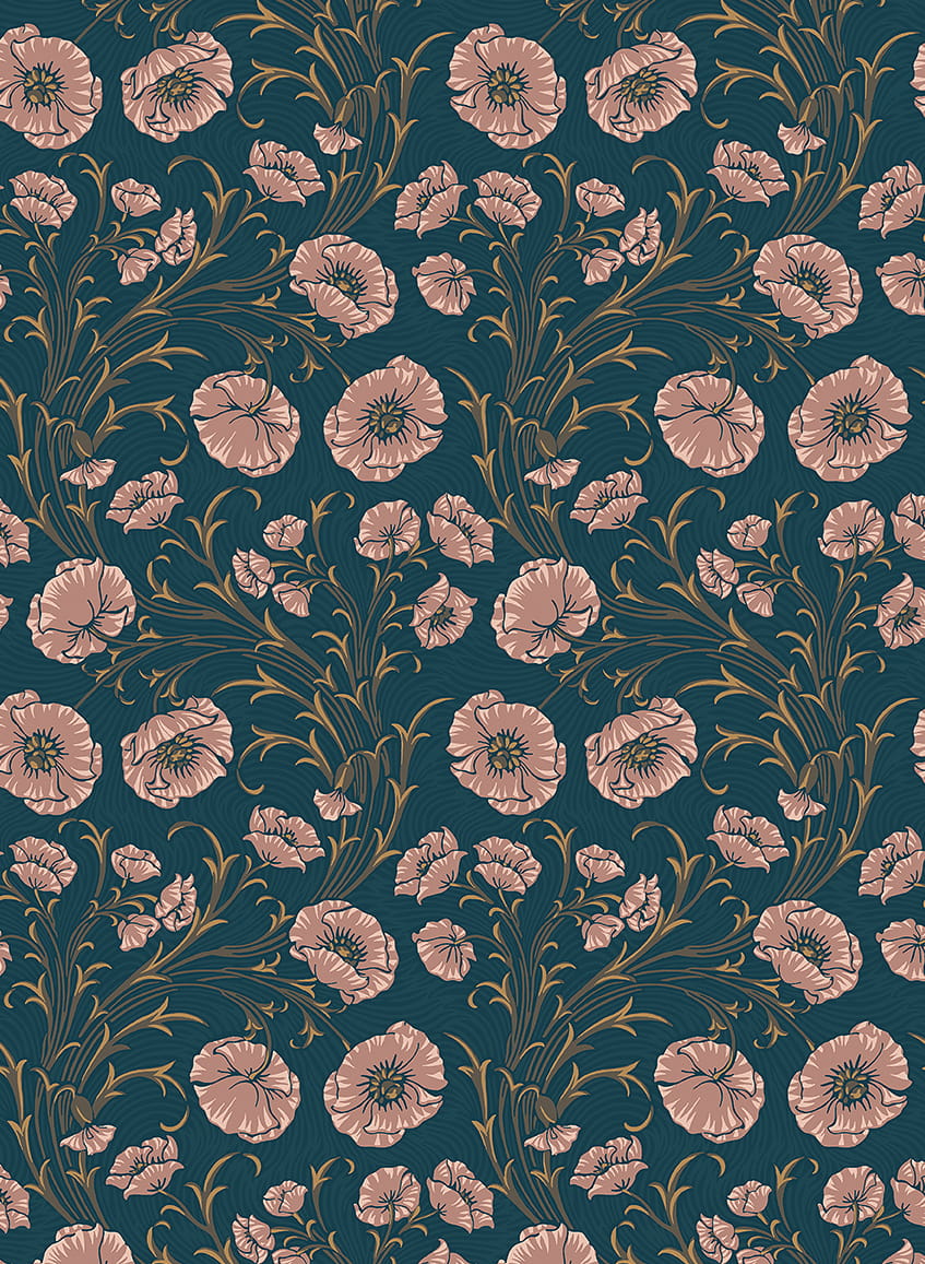 Tapete Poppy Flow - 2272
