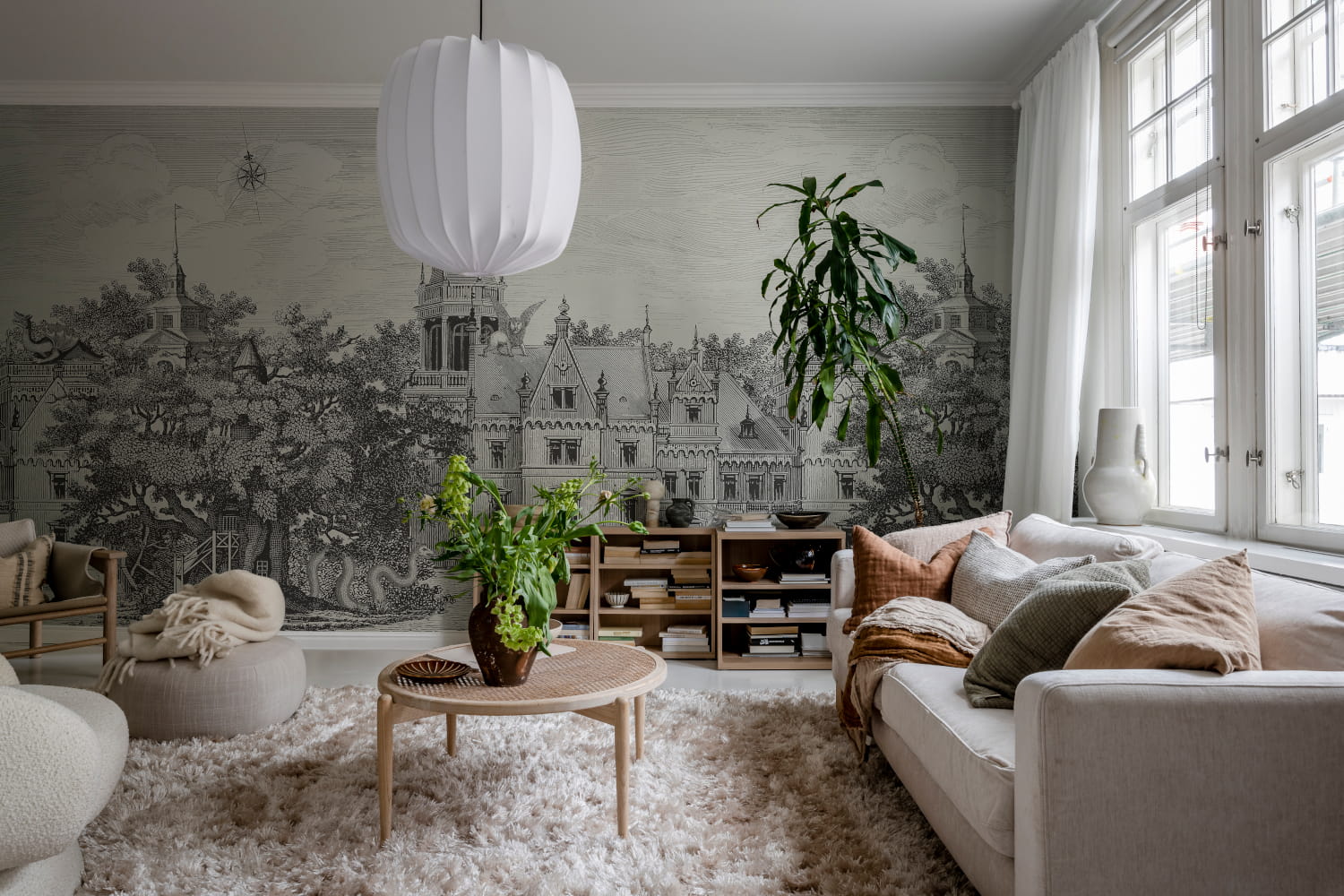 Wandbild Fairyland - Graphite
