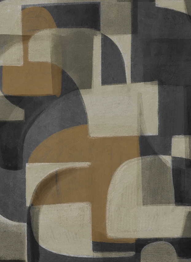 Wandbild Pacha - Black Panel 3