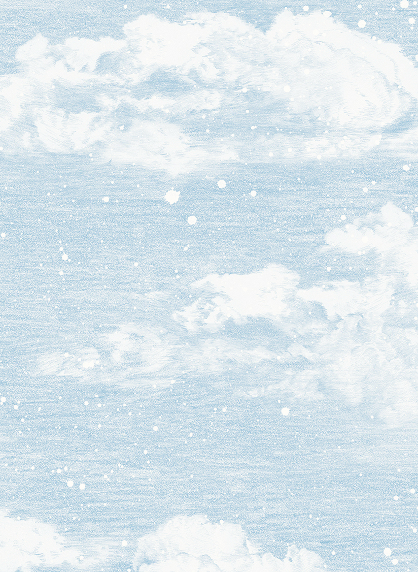 Tapete Clouds - Blue