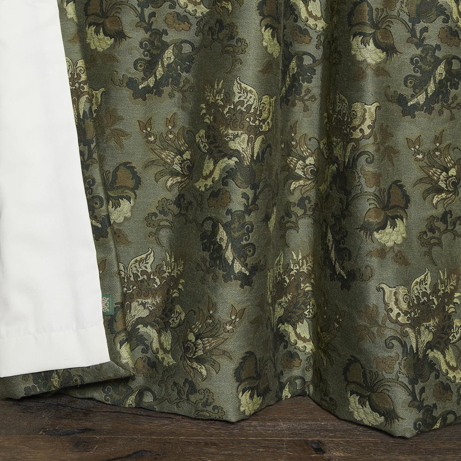 Tissu Persephone - Jacquard - Verdigris