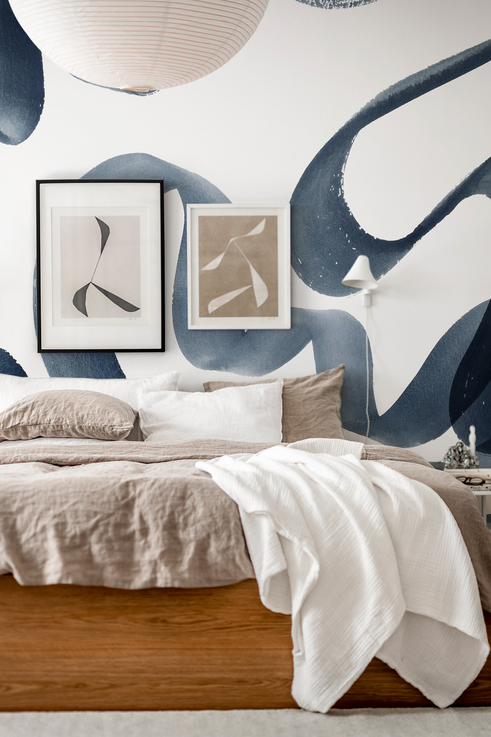 Wandbild Waves - Ink