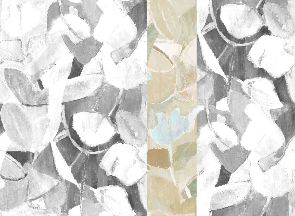 Wandbild Siwa - Beige Panel 4