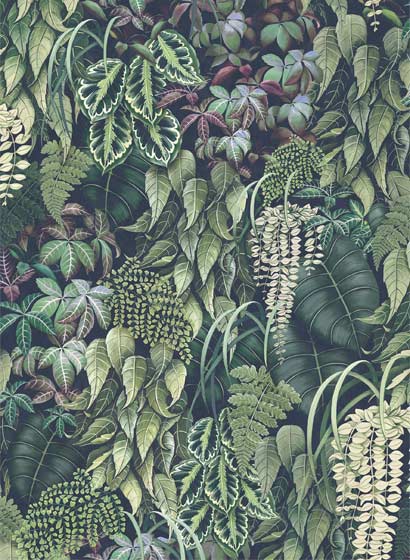 Tapete Green Wall - Emerald Green