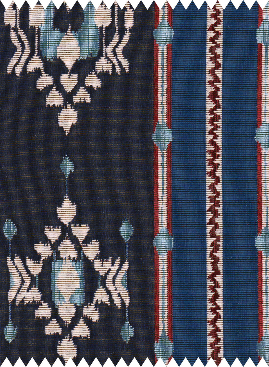 Stoff King's Ikat - Woven