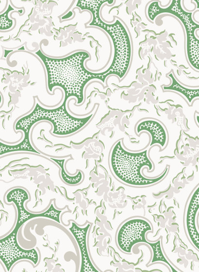 Tapete Volutes - Vert