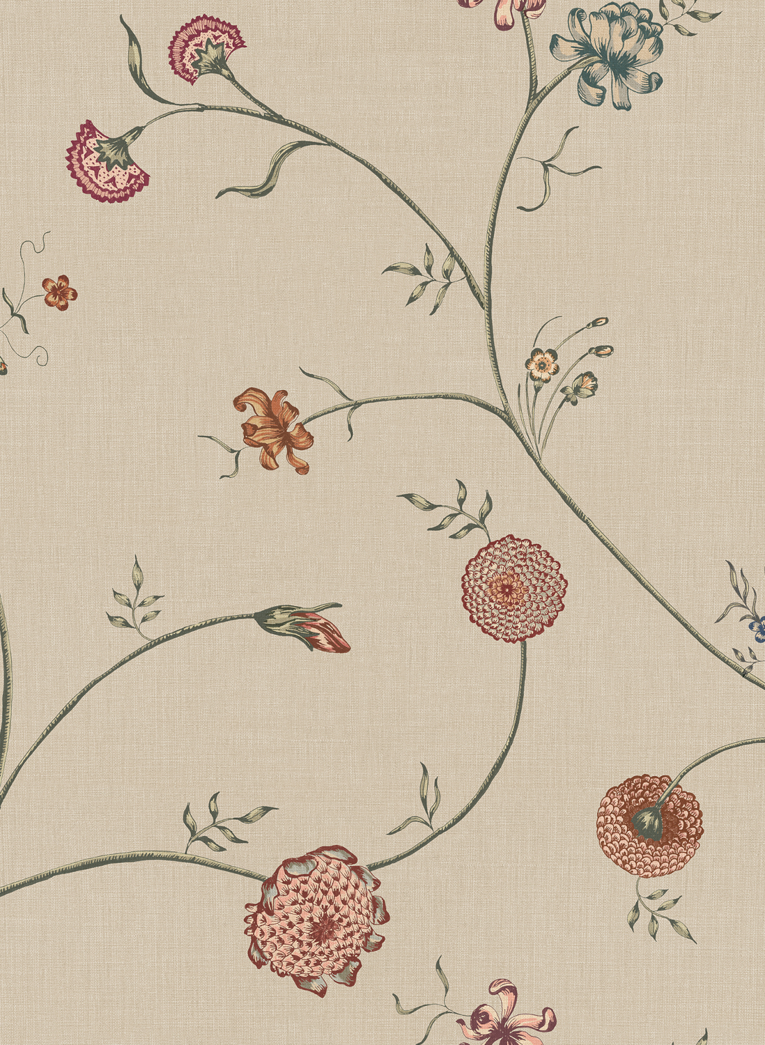 Tapete Flower Thread - Sand
