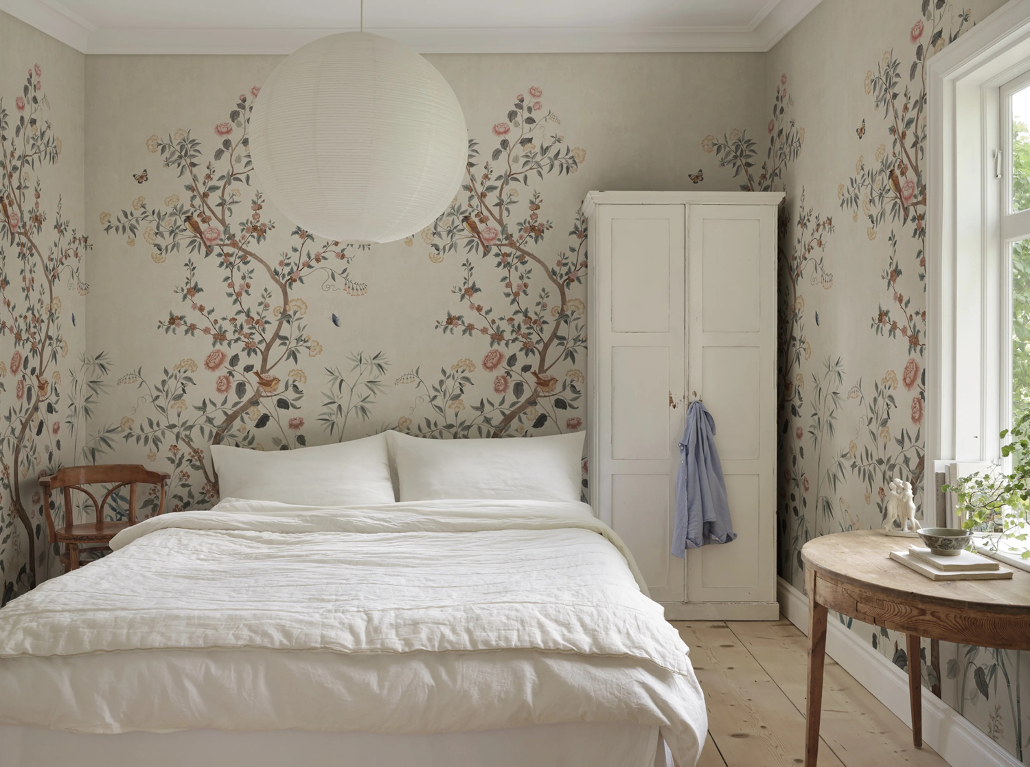 Wandbild Eleonora - Misty Blue