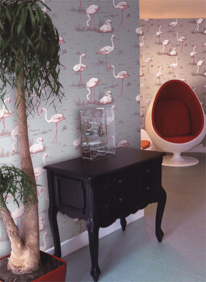 Tapete Flamingos