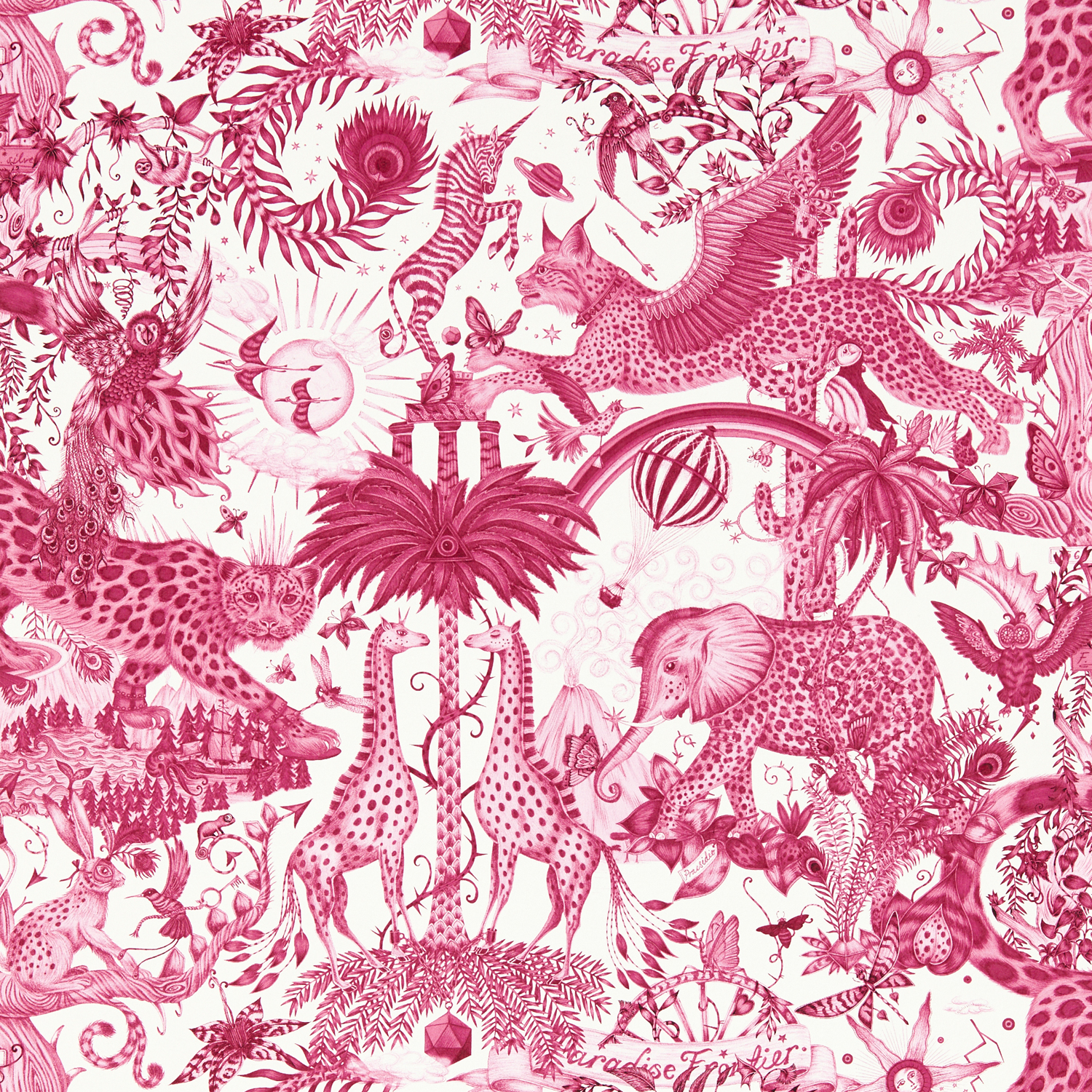 Tapete Paradise Lost - Berry