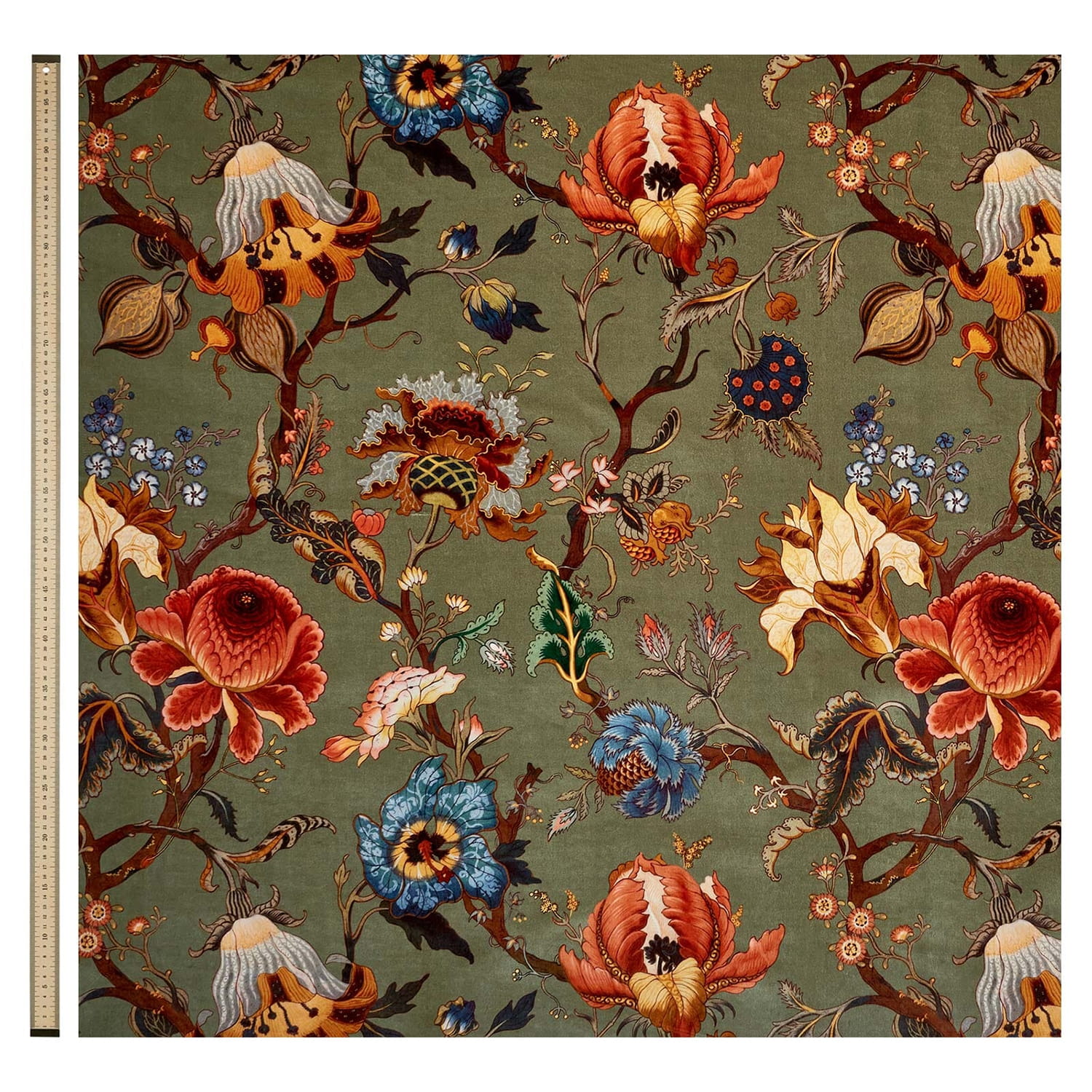 Tissu Artemis - Velvet - Moos Green