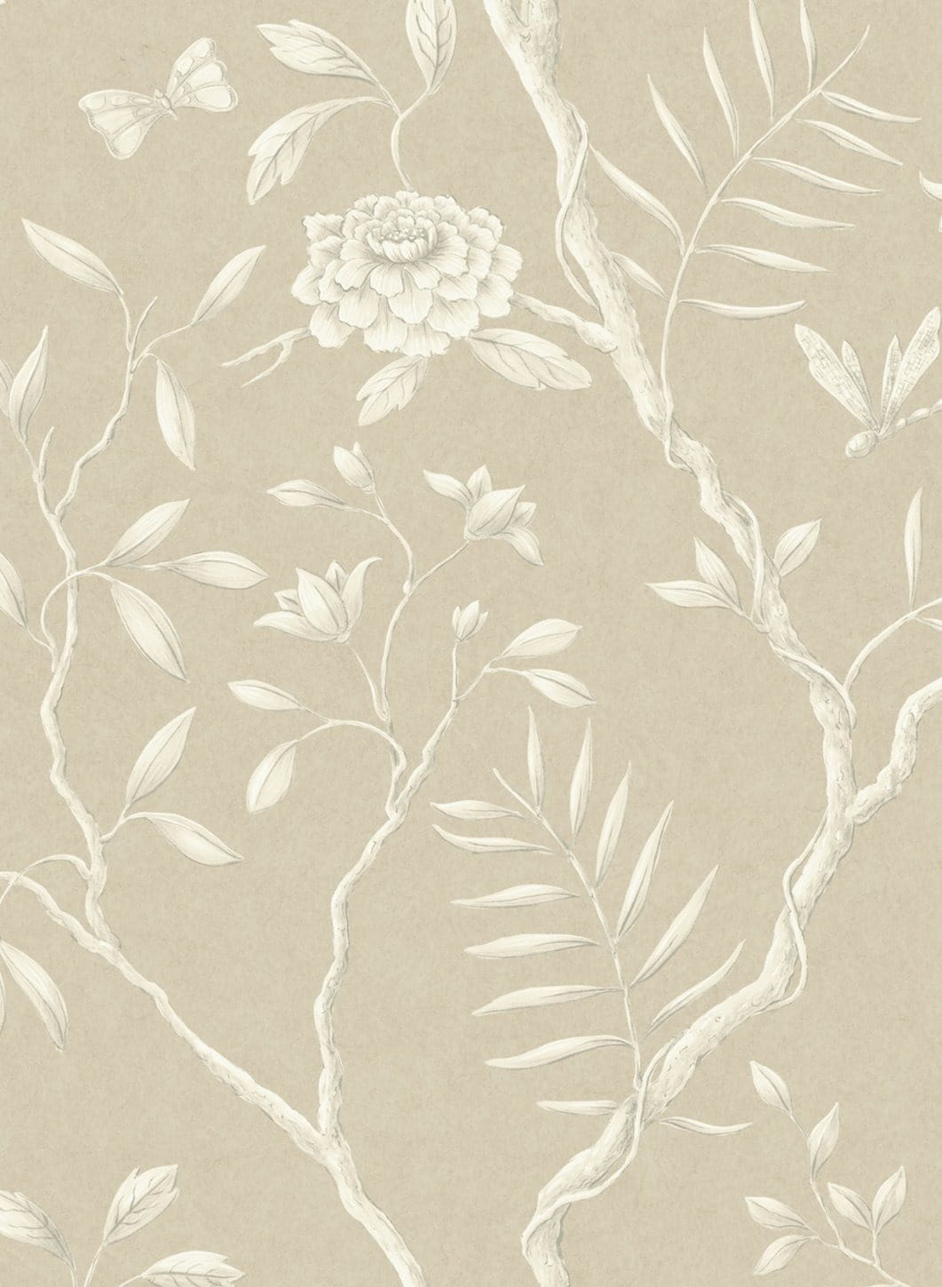 Wallpaper Jasper Peony - Parchment