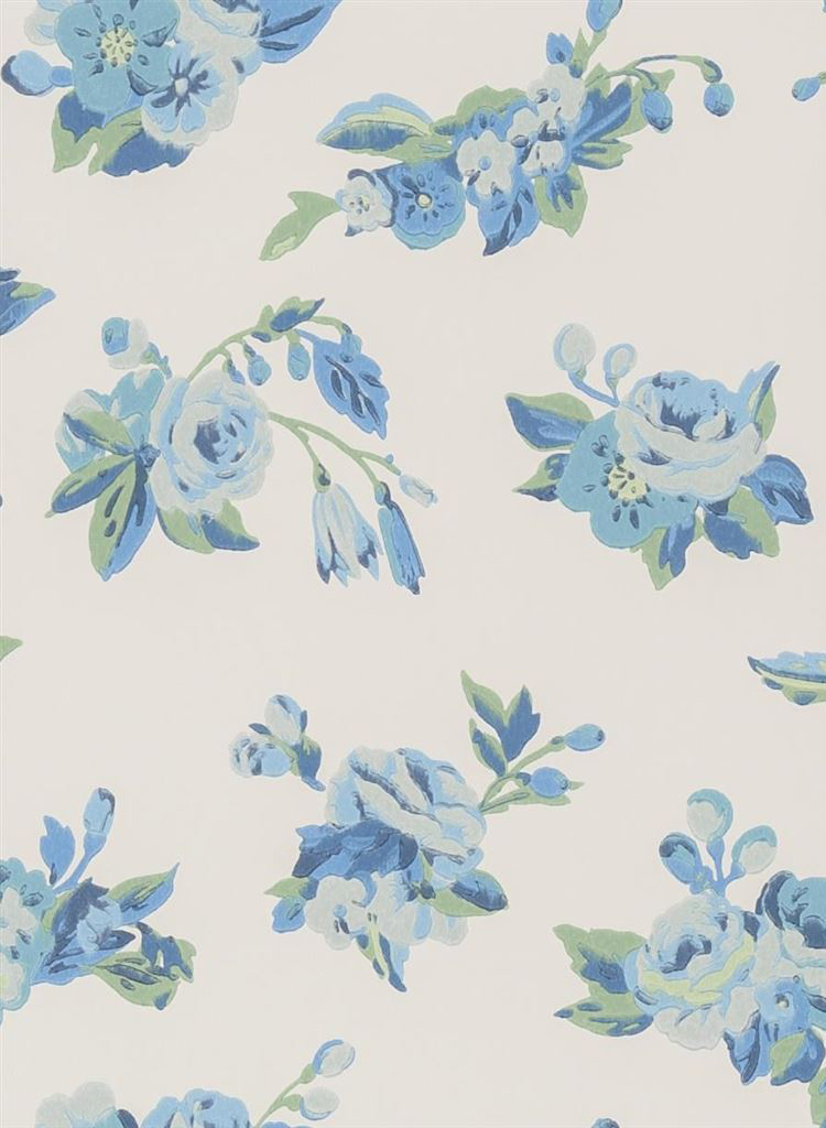 Tapete Craven Street Flower - Delft