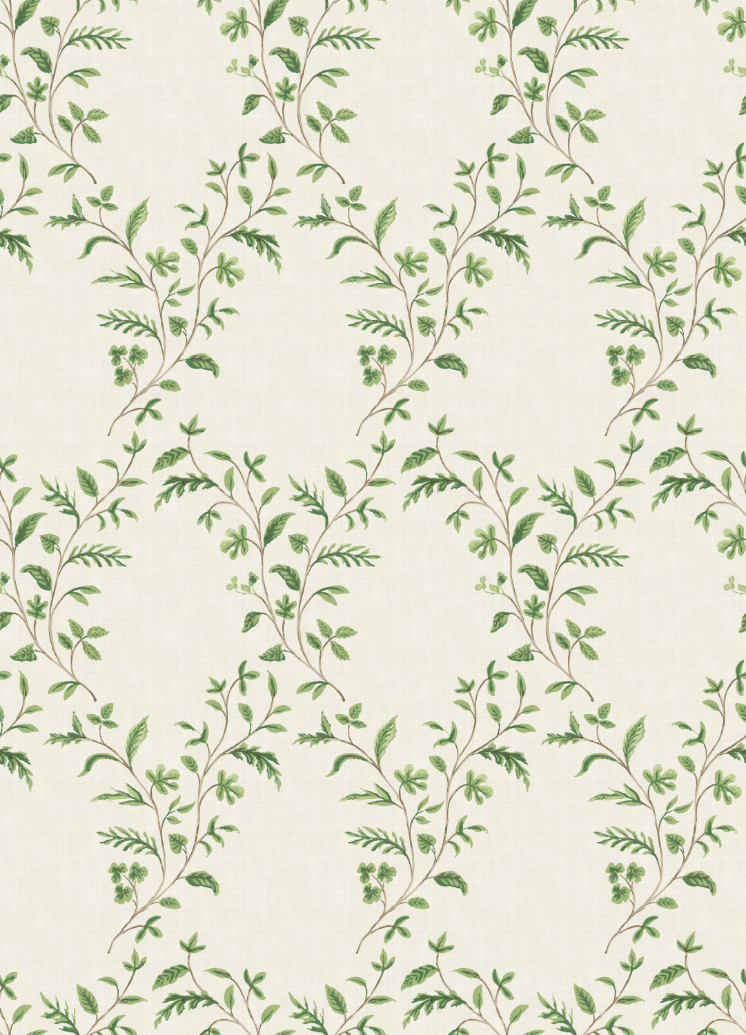 Tapete Hollingbourne Trellis - green