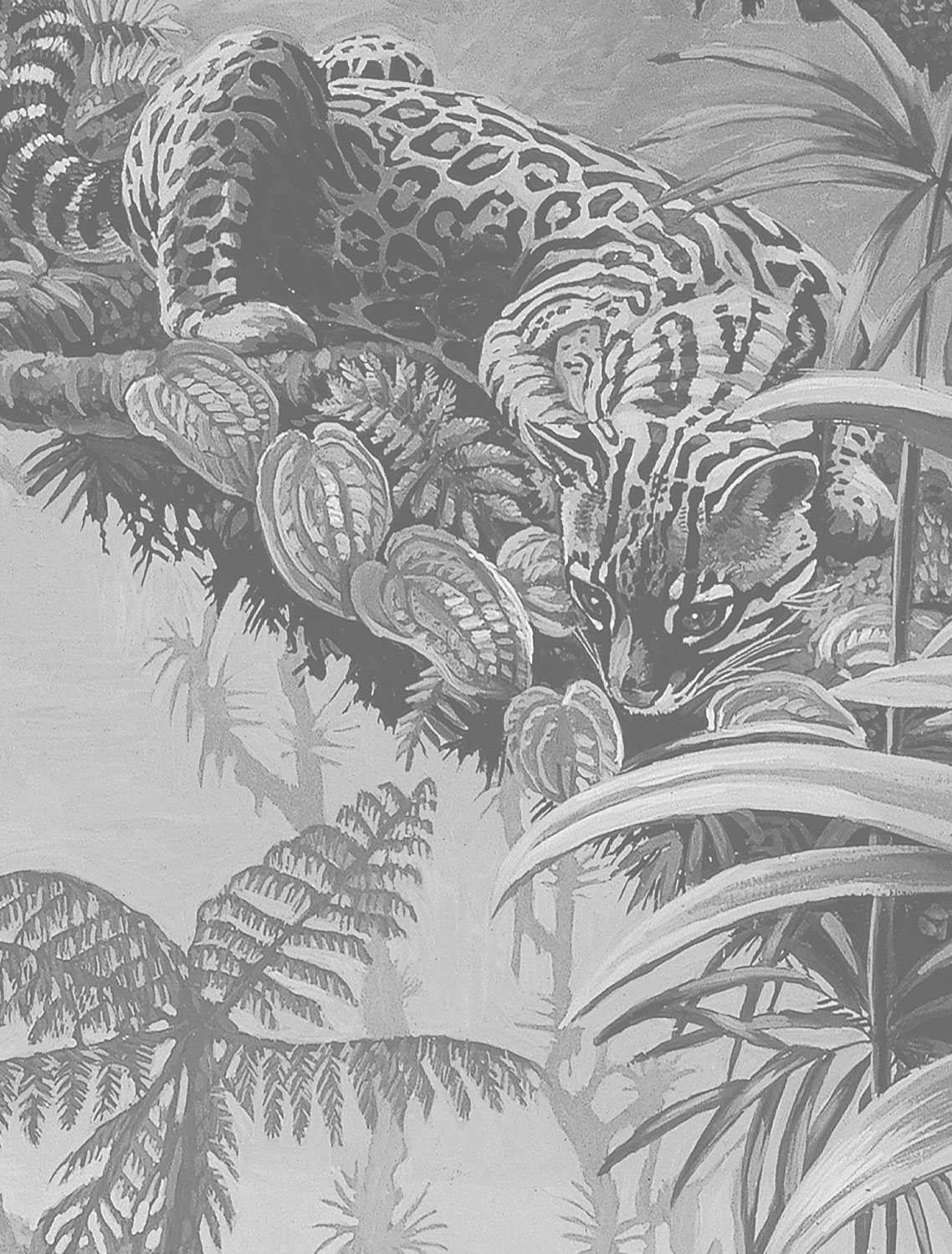 Wandbild Tropical Landscapes 2 Circle - S - 1.425m