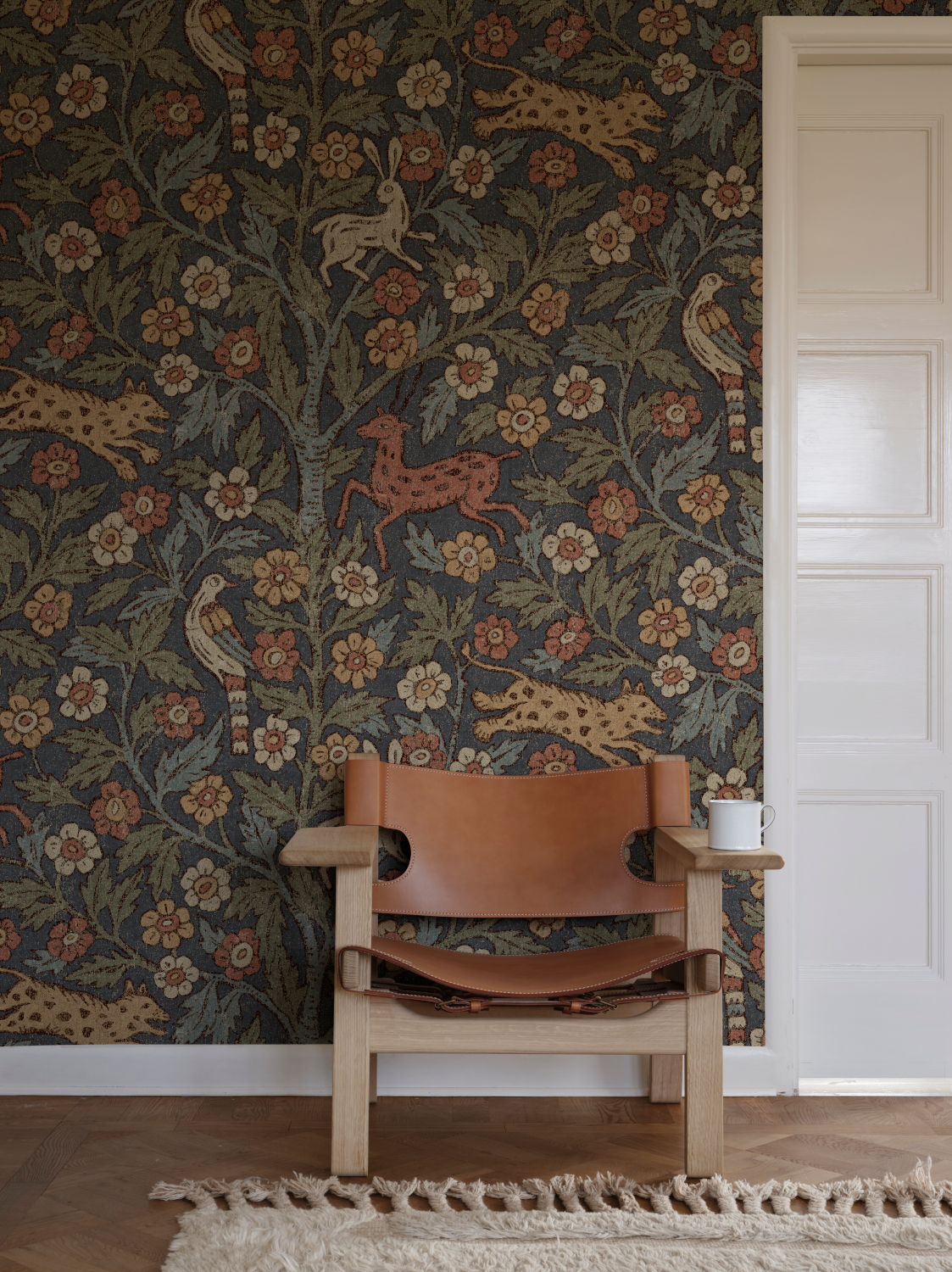 Wandbild Eden - Classic Blue