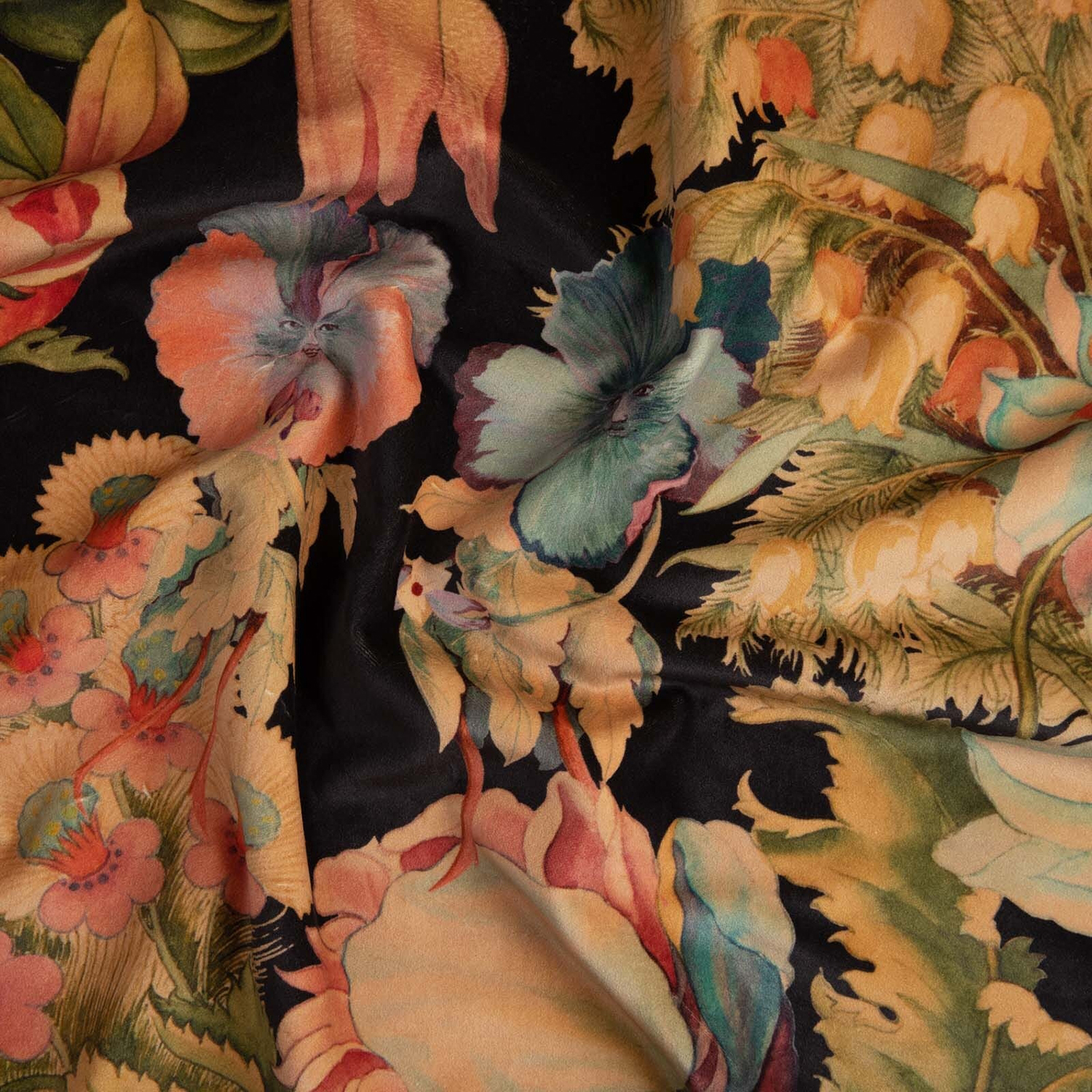 Stoff Amatoria - Velvet - Noir