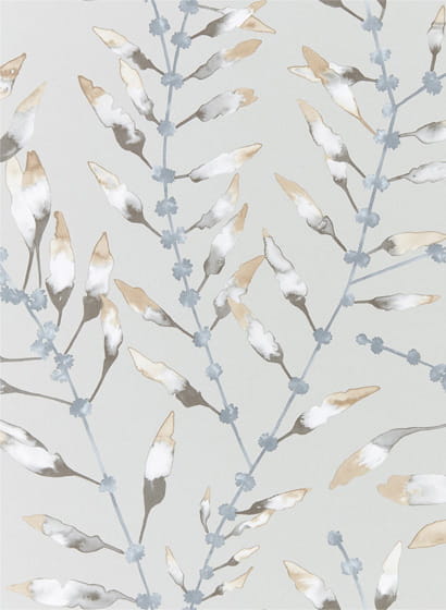 Wallpaper Chaconia - Amber/ Slate