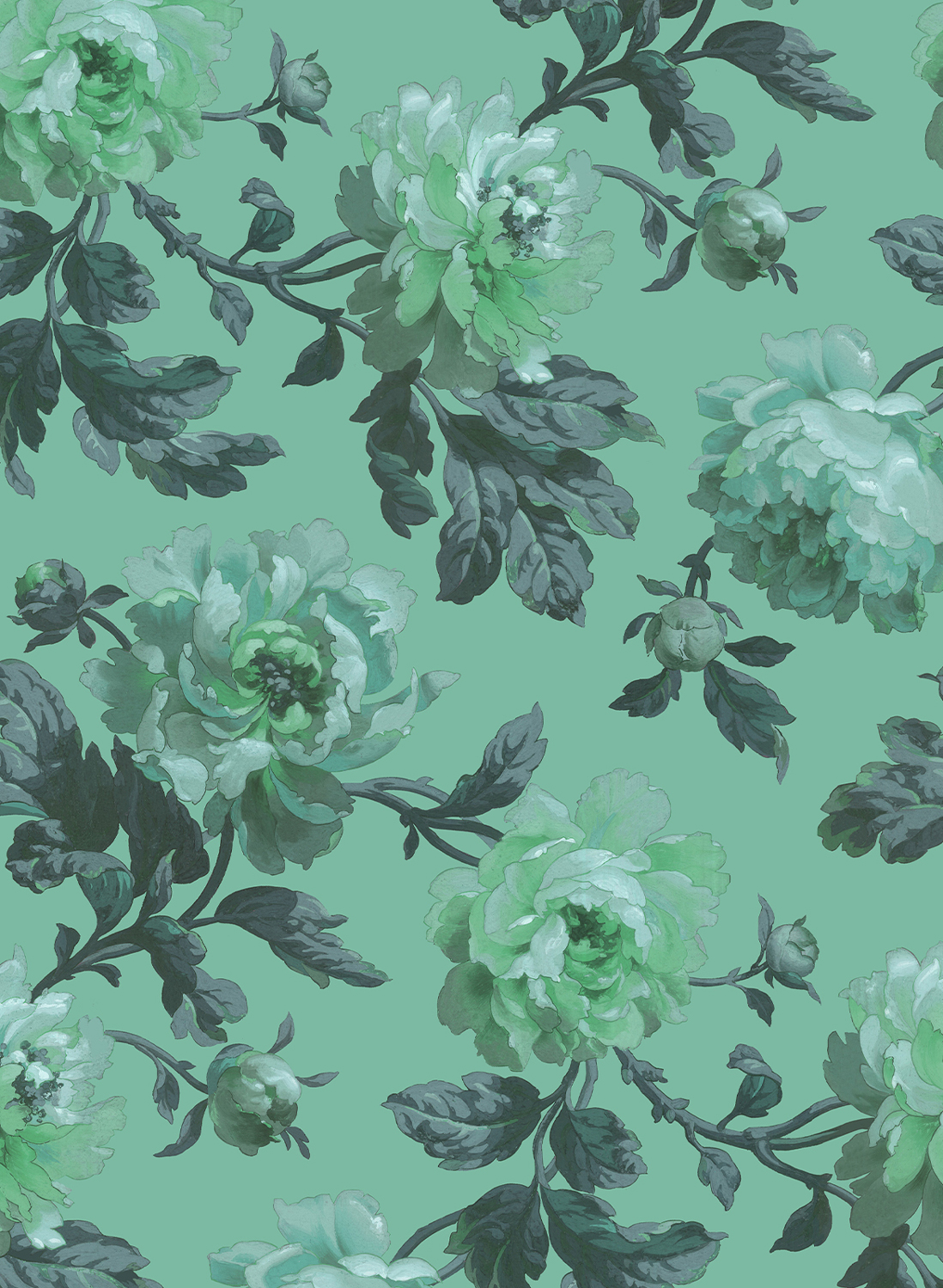 Tapete Peoneden - Absinthe