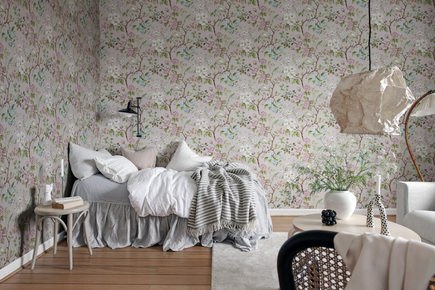 Tapete Petit Flora - Soft Pink