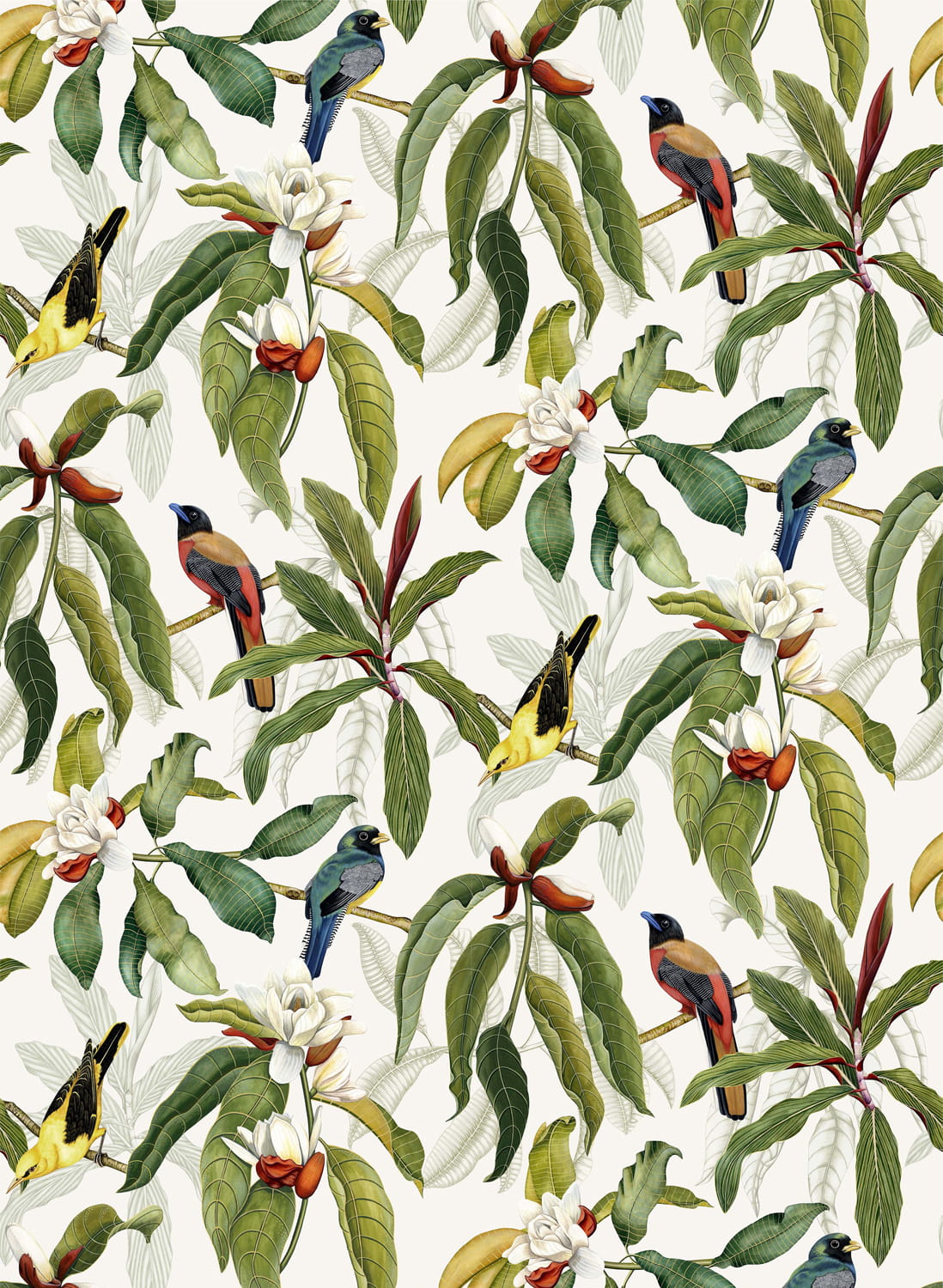 Tapete Michelia - Ivory