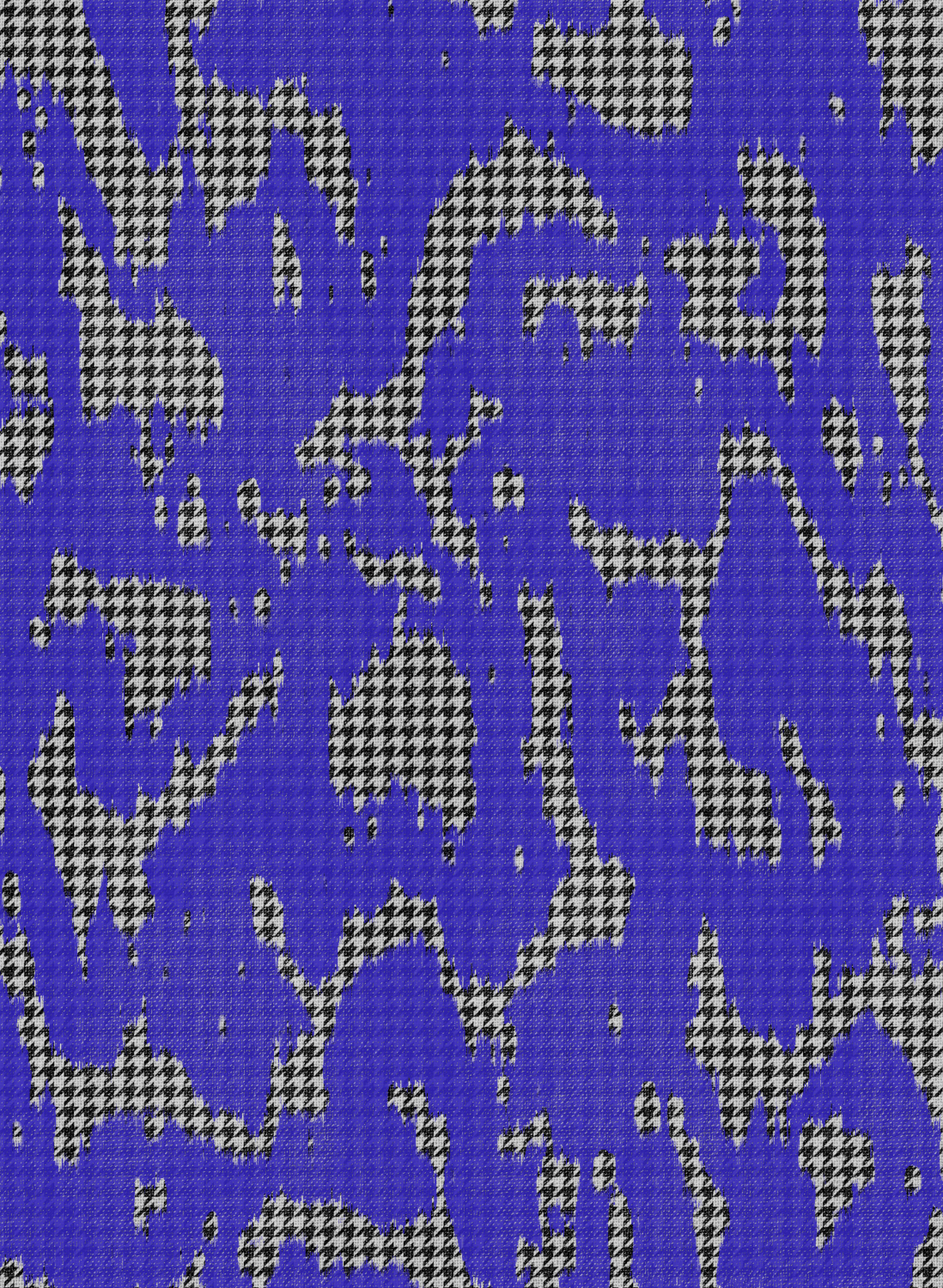 Tapete Moire Screen - Blue