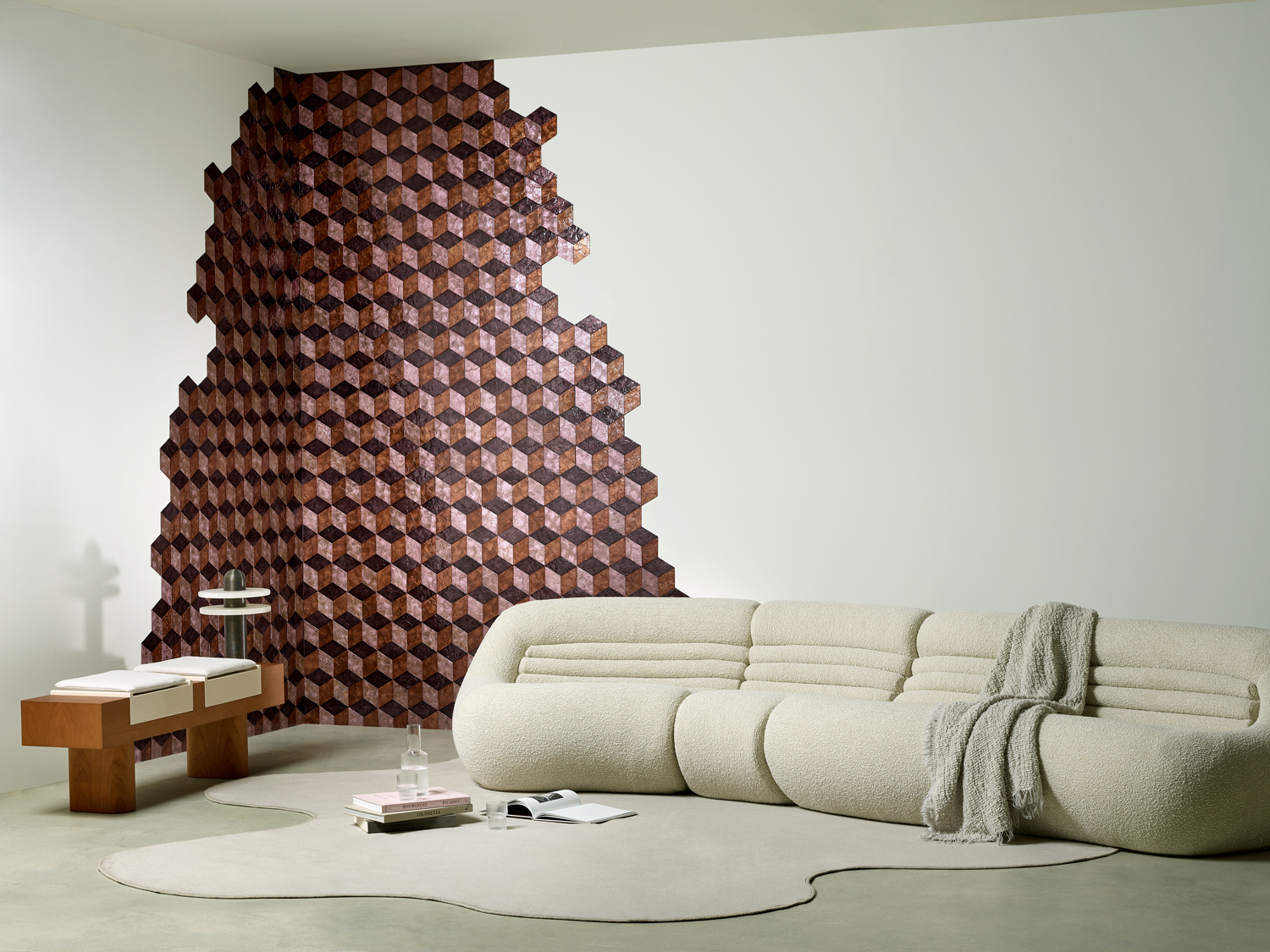 Cubic - Burnt Sienna