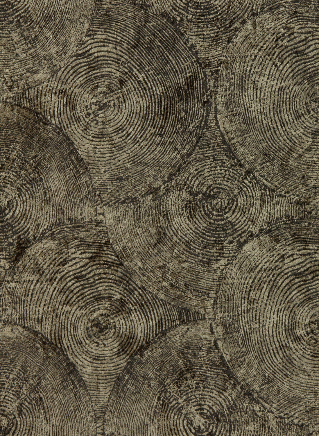 Tapete Silvan - Charcoal/ Gilver