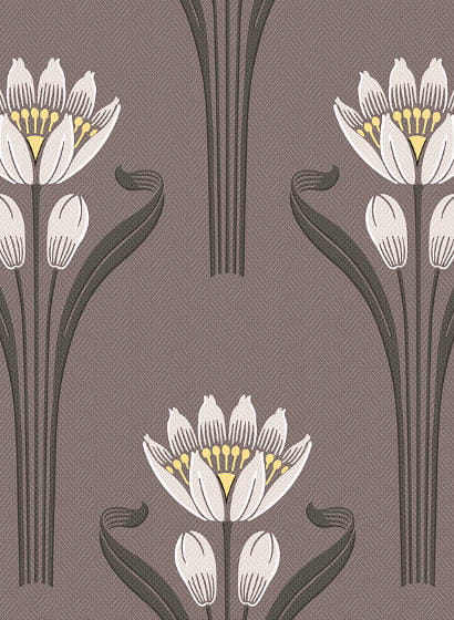 Tapete Tulipes - Tabac