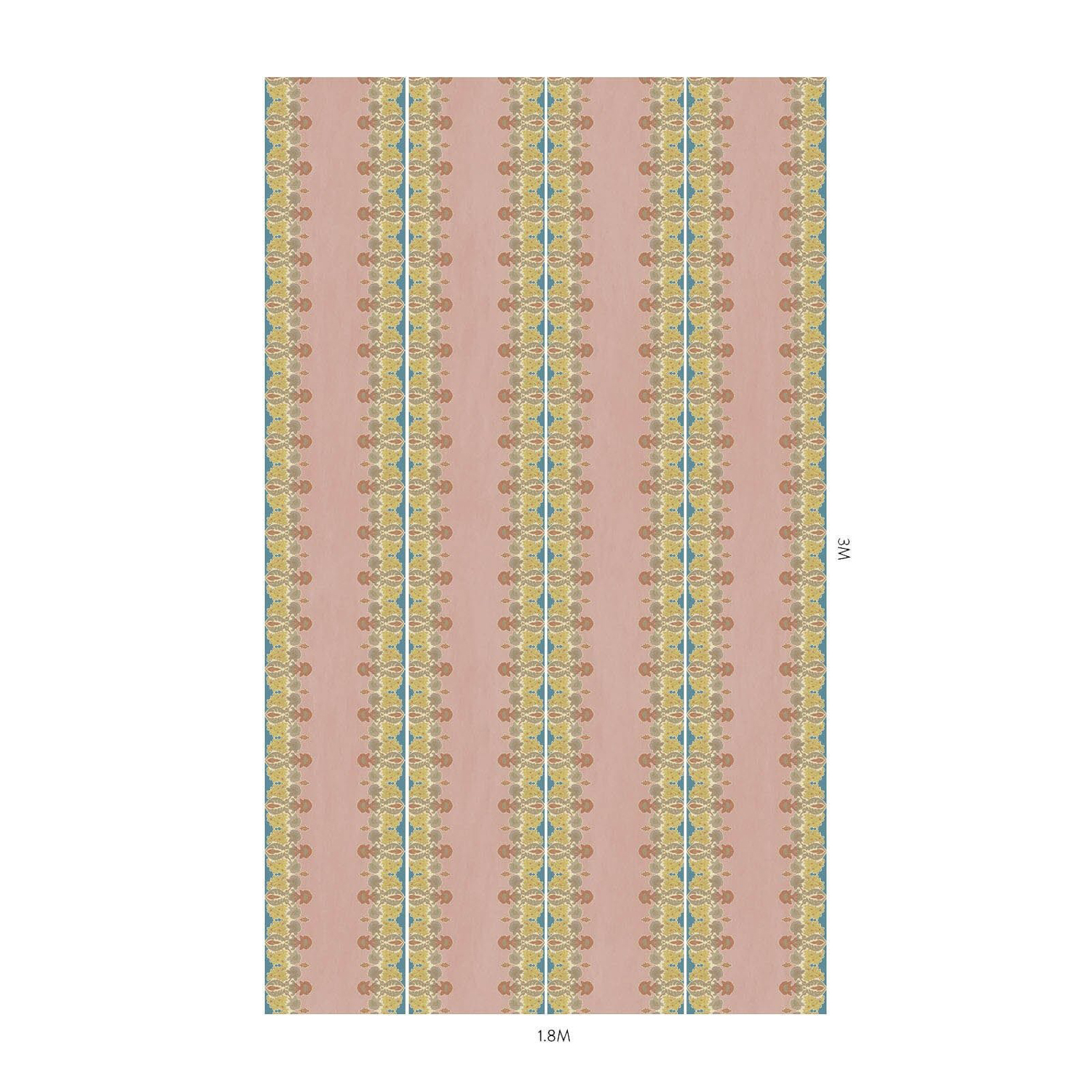 Papier peint Emania Stripe - Azurite