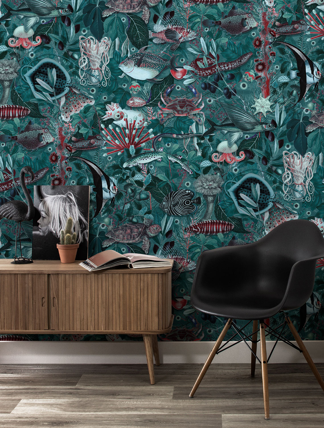 Tapete Underwater Jungle 4 - XL 3.90m