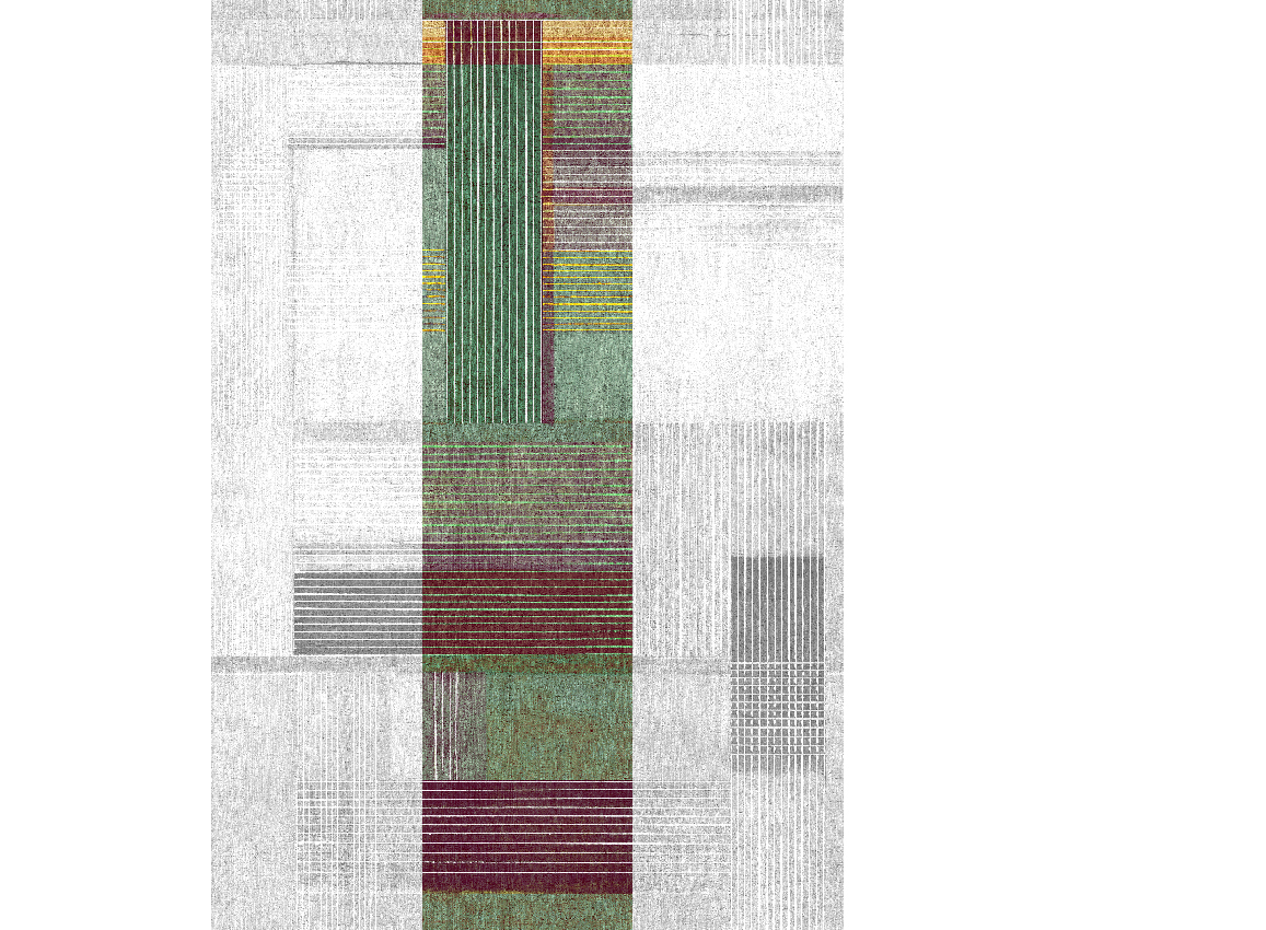 Wandbild Bonn - Green Panel 2