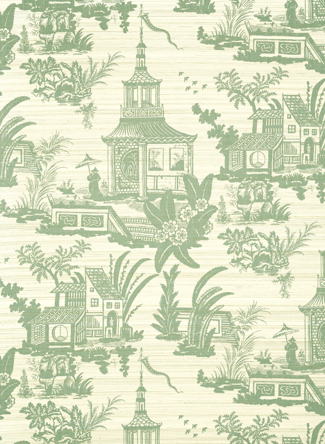 Tapete Empress Court - green